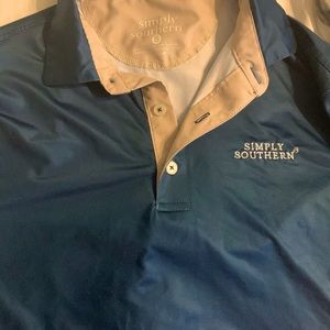 Simply southern small, men’s golf shirt